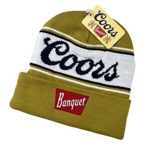 NWT Coors Banquet Cuffed Knit Beanie